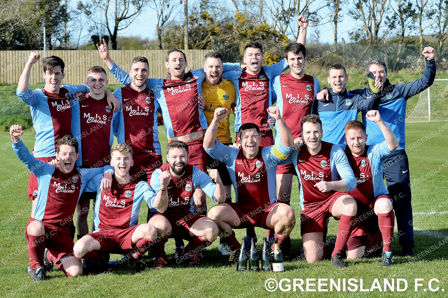 MIS Claims would like to wish a Massive Congratulations to Greenisland FC!
